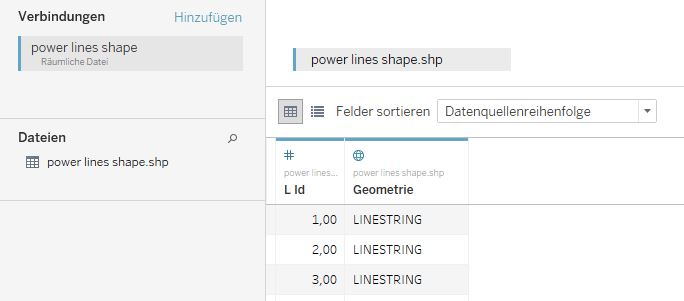 Shapefile import Tableau