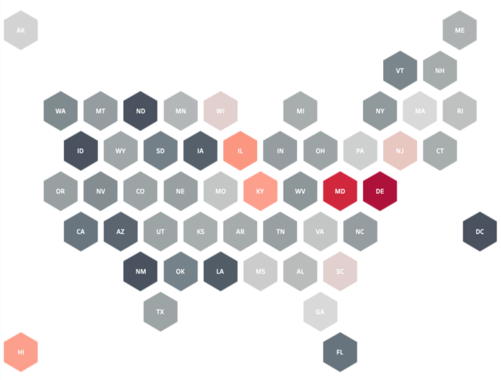 USA Hexmap in Tableau