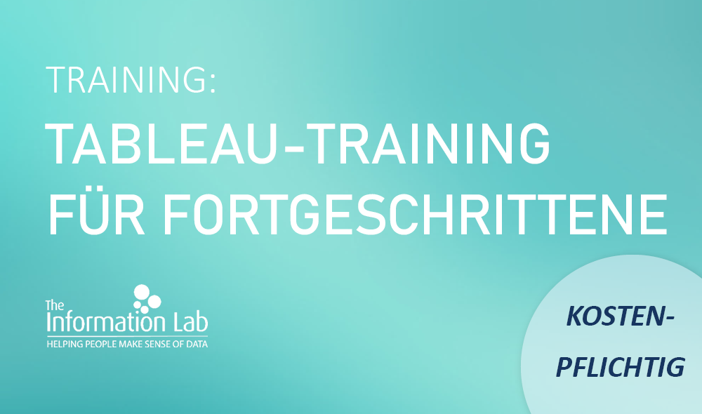 Tableau Training für Fortgeschrittene