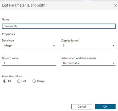 Parameter